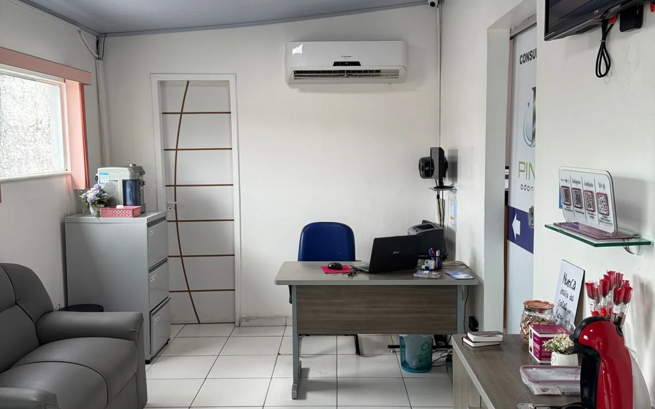 Recepção da Pinho Odontologia em Manaus